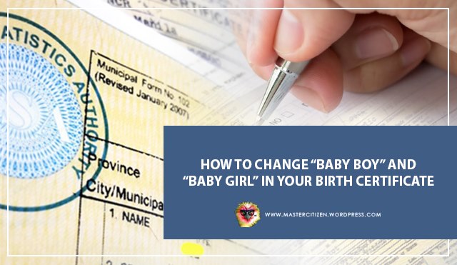 How to Change “Baby Boy” and “Baby Girl” in Your Birth